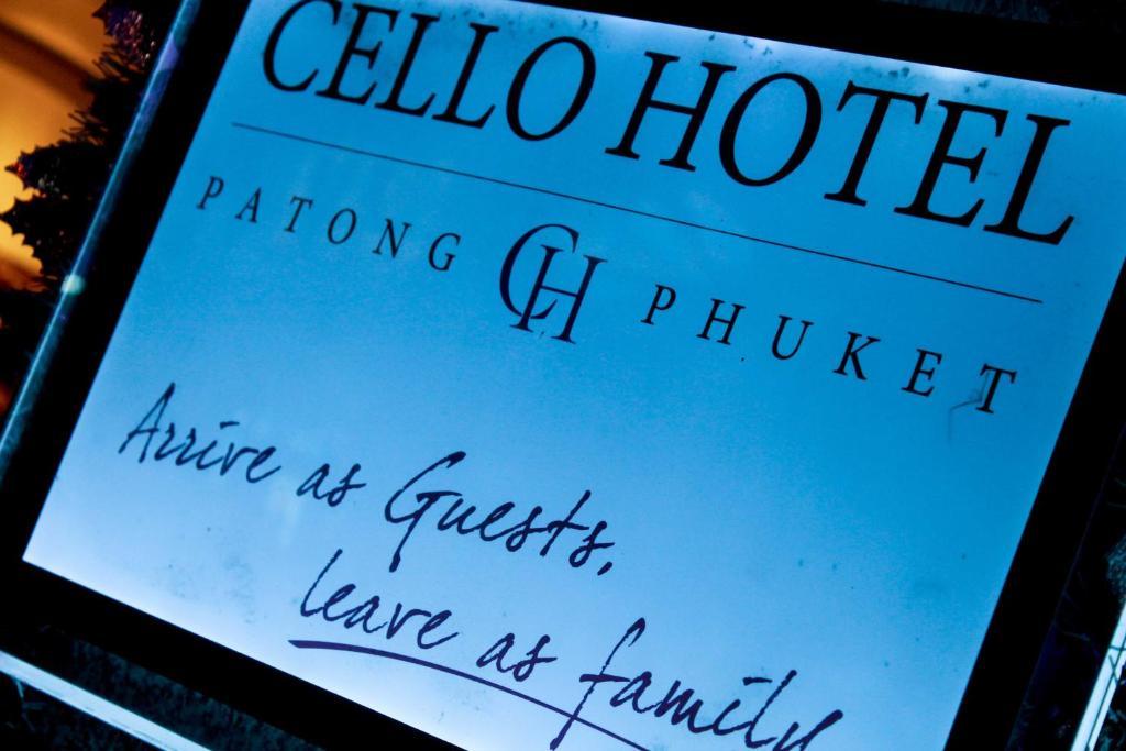 Cello Hotel Patong Экстерьер фото